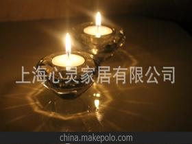 莲花水晶烛台供应商,价格,莲花水晶烛台批发市场 