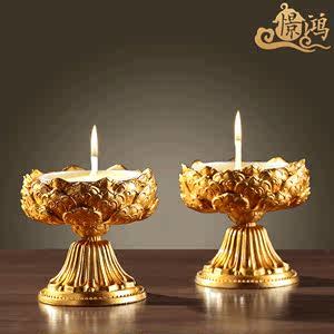 铜蜡烛台供佛的艺术与工艺探析——以近期268组工艺蜡烛为例