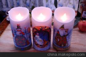 创意无烟电子蜡烛 2013新款仿真声控LED工艺蜡烛介绍